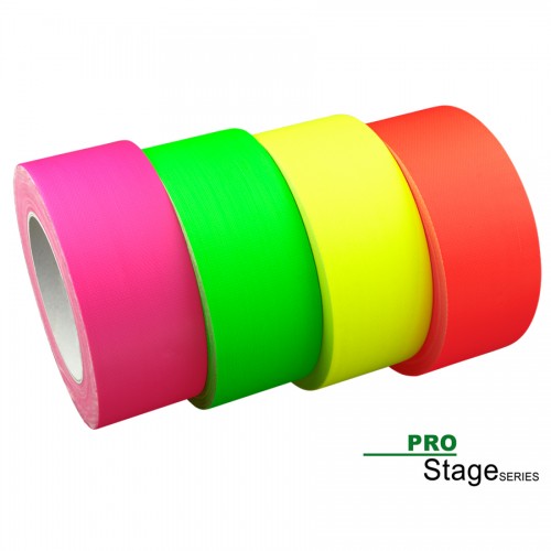 ProStage ST 422  Gaffa Tape Neon fluoro-gelb 50mm
