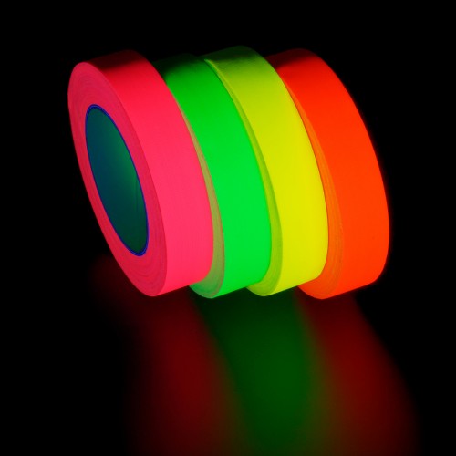 ProStage ST 422  Gaffa Tape Neon fluoro-gelb 25mm