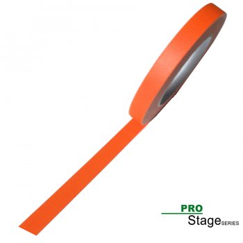 ProStage ST 422  Gaffa Tape Neon fluoro-orange 15mm