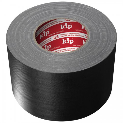 KIP 323 Gaffa Tape matt / schwarz
