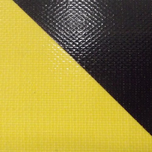 ProStage ST 435 Gewebe-Warnband gelb-schwarz 50mm breit