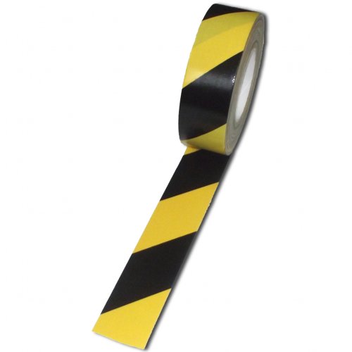 ProStage ST 435 Gewebe-Warnband gelb-schwarz 75mm breit
