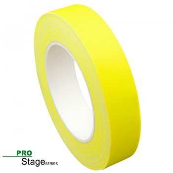 ProStage ST 422  Gaffa Tape Neon fluoro-gelb 25mm