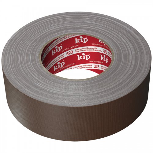 KIP 323 Gaffa Tape matt / braun