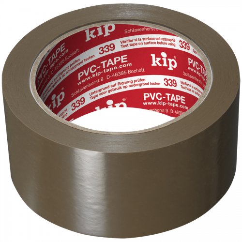 KIP 339 Packband PVC braun