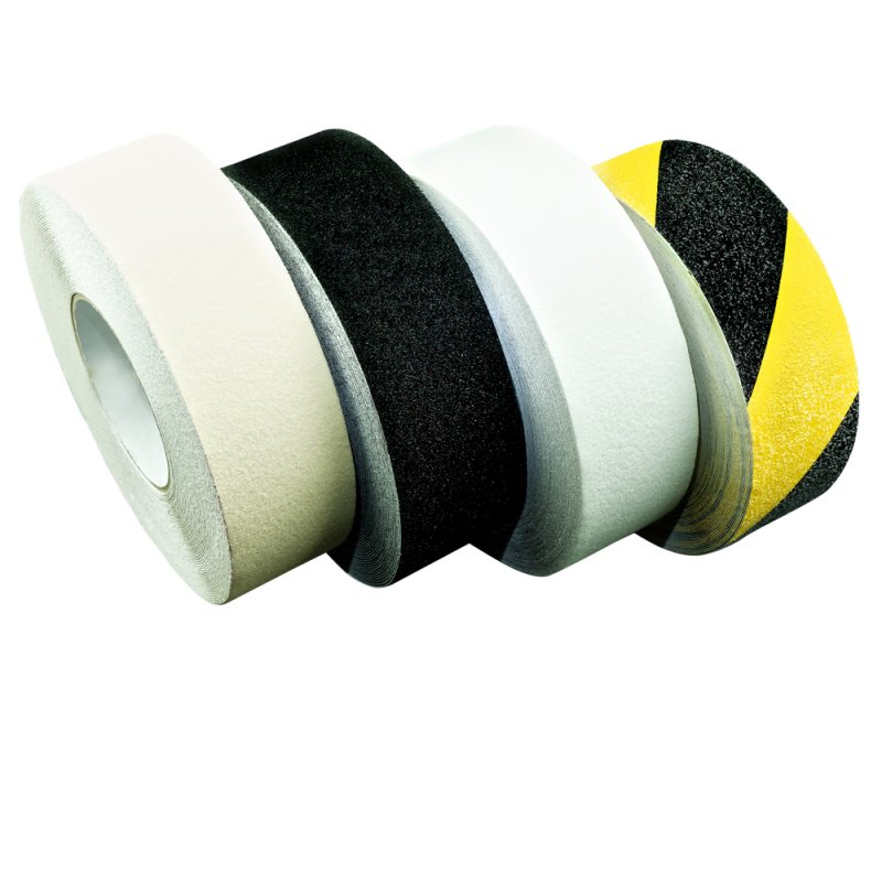 Anti-Slip Tape Antirutschband 50mm x 25m schwarz/gelb selbstklebend 0,99€/Meter 
