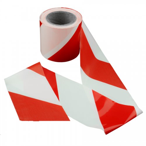 ProStage ST 440 Absperrband Kleinrolle rot/weiß